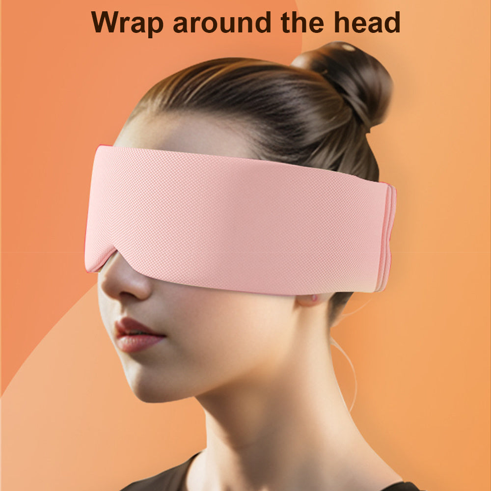 Silk Cotton Padded Eye Full Cover Block Light Blindfold Double Face Warm Cold Sleeping Masks For Women Soft And Comfortable Blindfold For Travelling