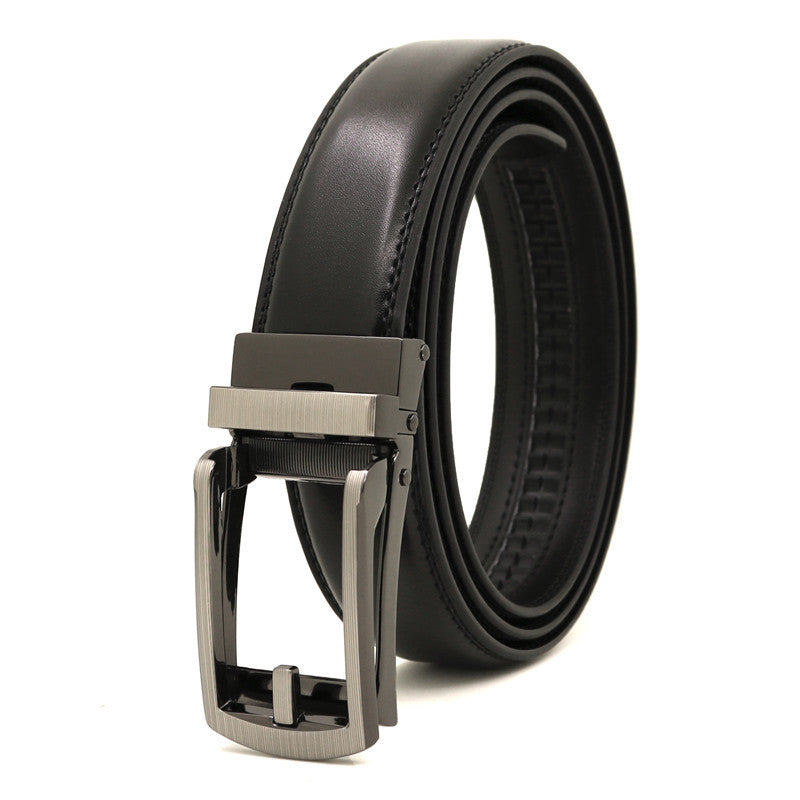 Men's Click Leather Belt ﻿