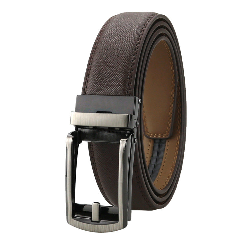 Men's Click Leather Belt ﻿