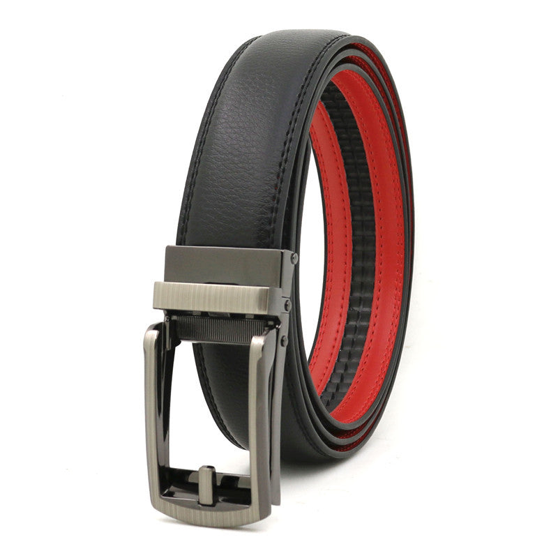 Men's Click Leather Belt ﻿