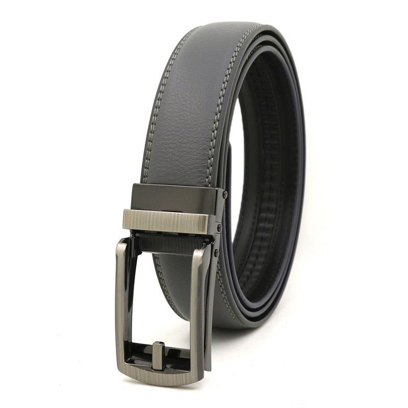 Men's Click Leather Belt ﻿