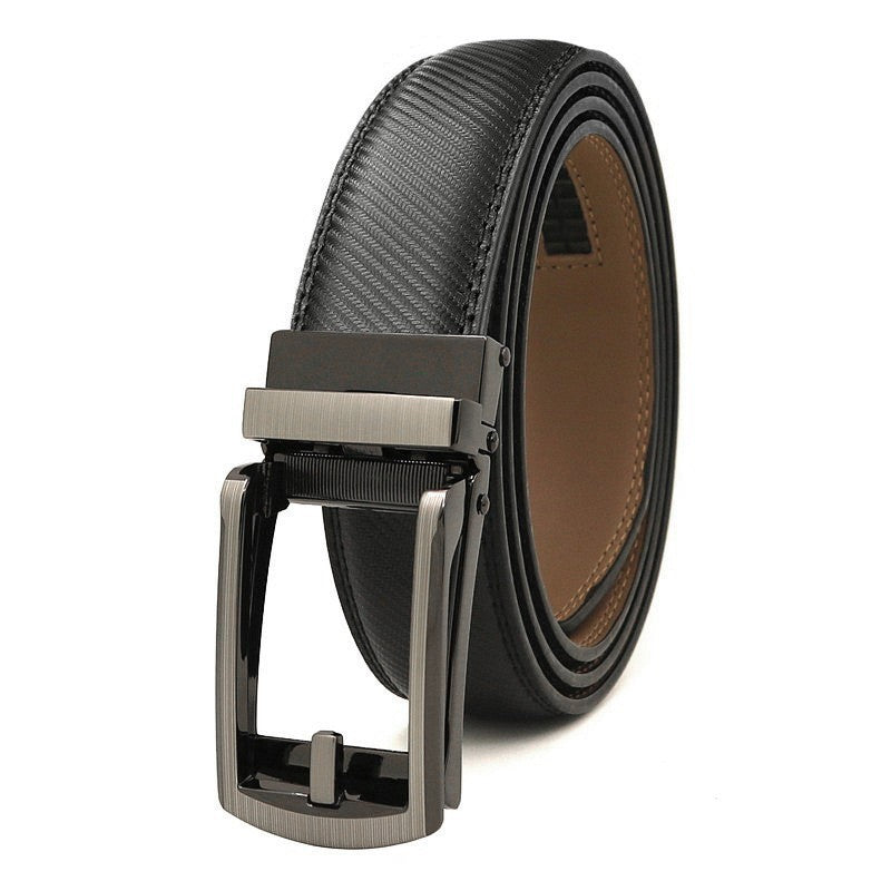 Men's Click Leather Belt ﻿