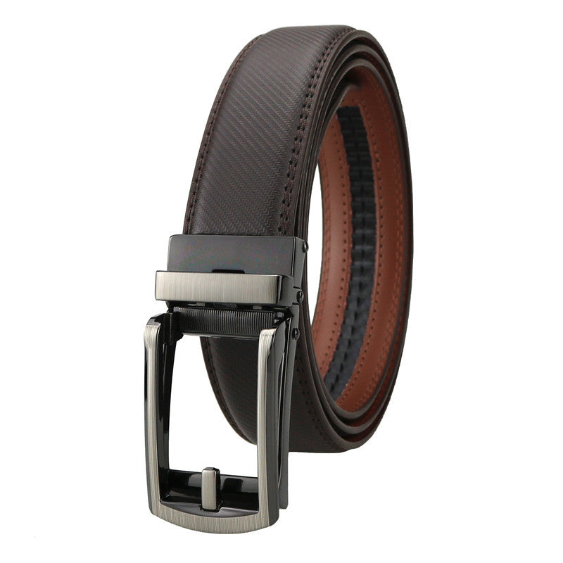 Men's Click Leather Belt ﻿