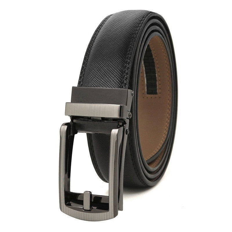 Men's Click Leather Belt ﻿