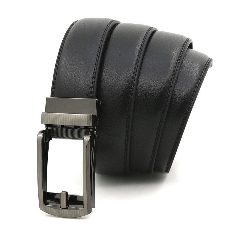 Men's Click Leather Belt ﻿