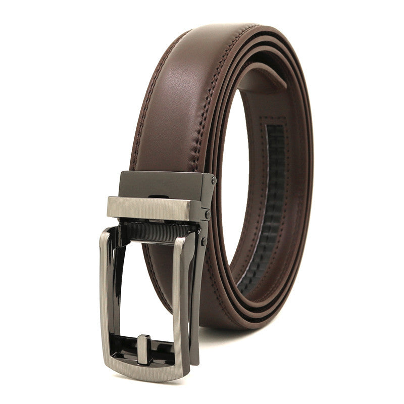 Men's Click Leather Belt ﻿