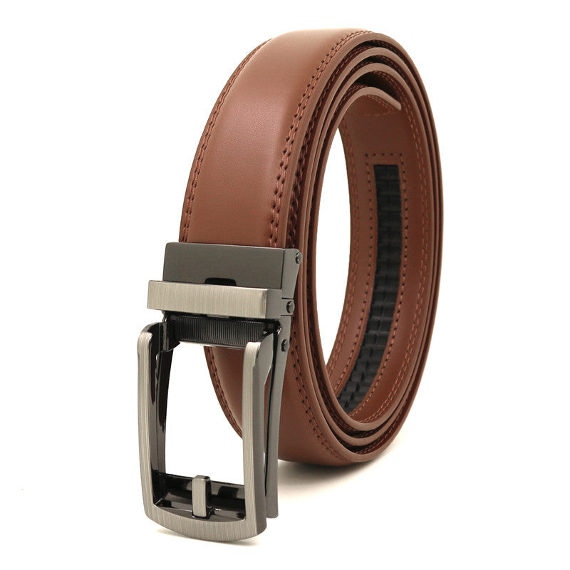 Men's Click Leather Belt ﻿