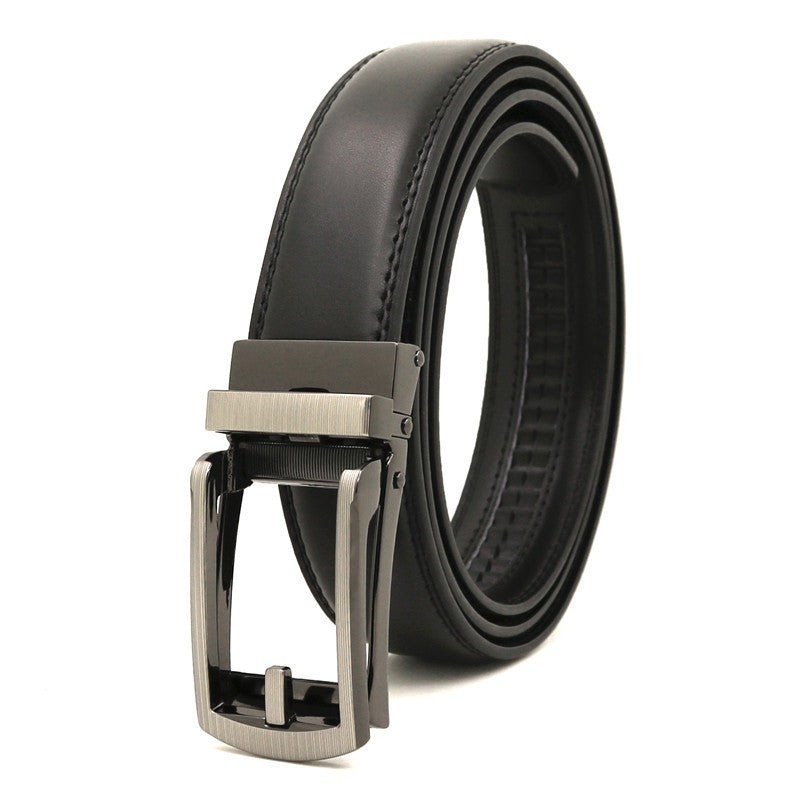 Men's Click Leather Belt ﻿