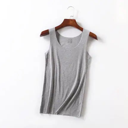 Tank Tops Soft Modal Vest Sleeveless